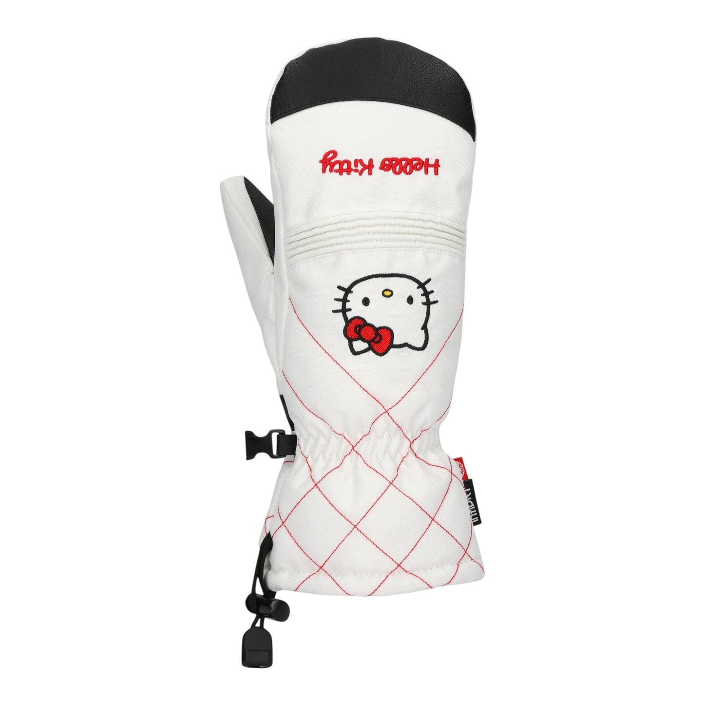 686 WOMENS JUBILEE MITT HELLO KITTY WHITE