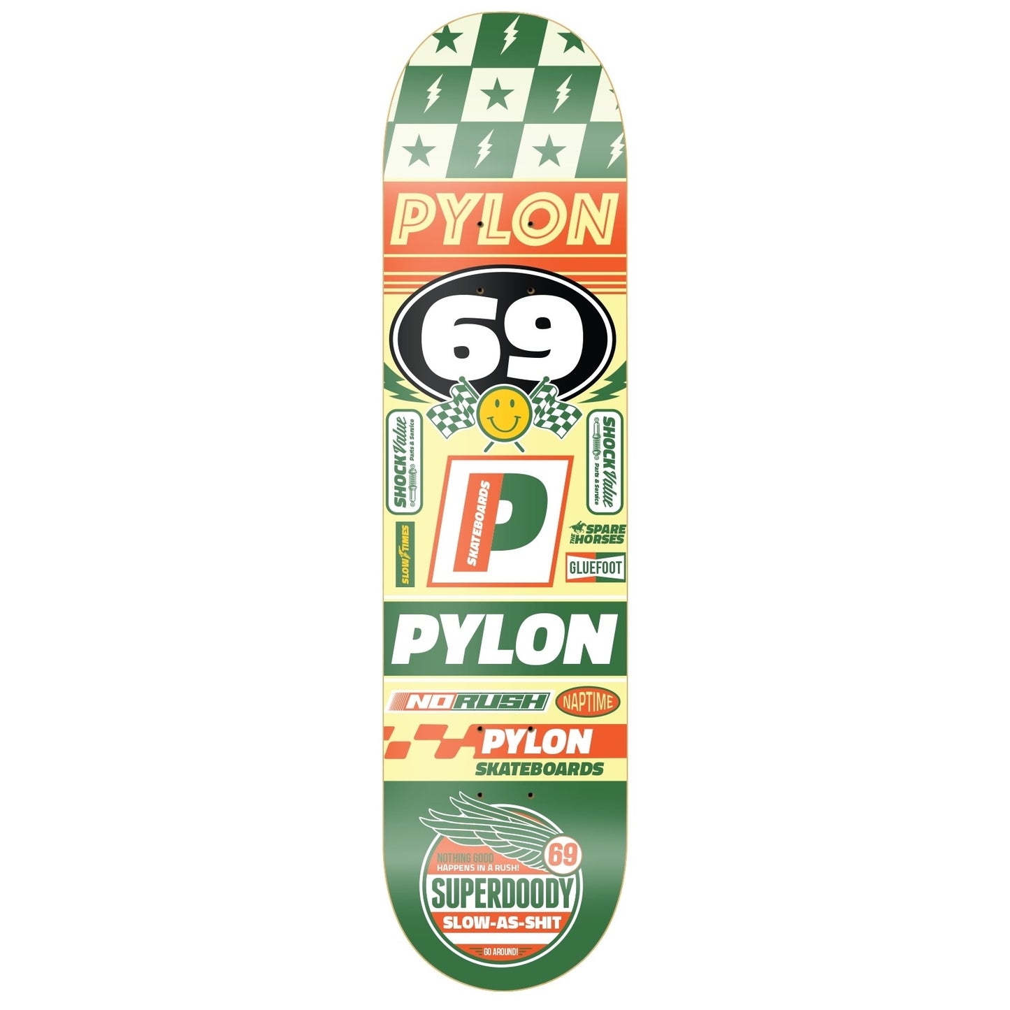 PYLON NO RUSH DECK 8.25