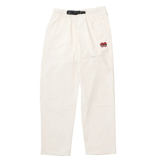 PANTALON KROOKED EYES RIPSTOP PANTALON PERSONNALISÉ BRODERIE ROUGE ECRU