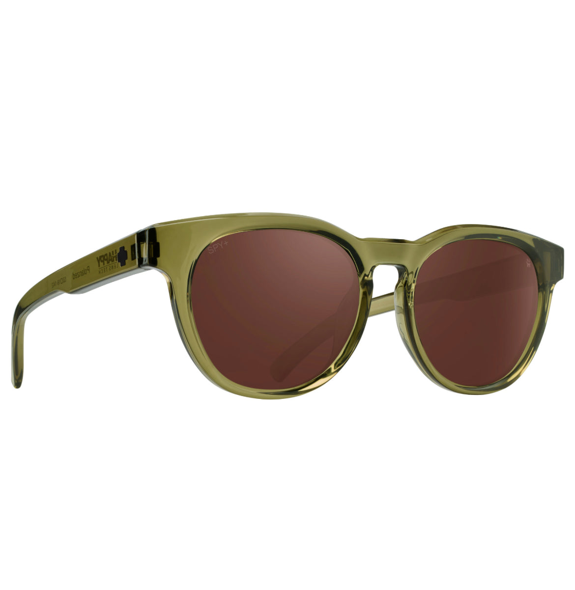 SPY CEDROS ZACH MILLER TRANSLUCENT DARK GREEN HAPPY DARK BRONZE POLARIZED