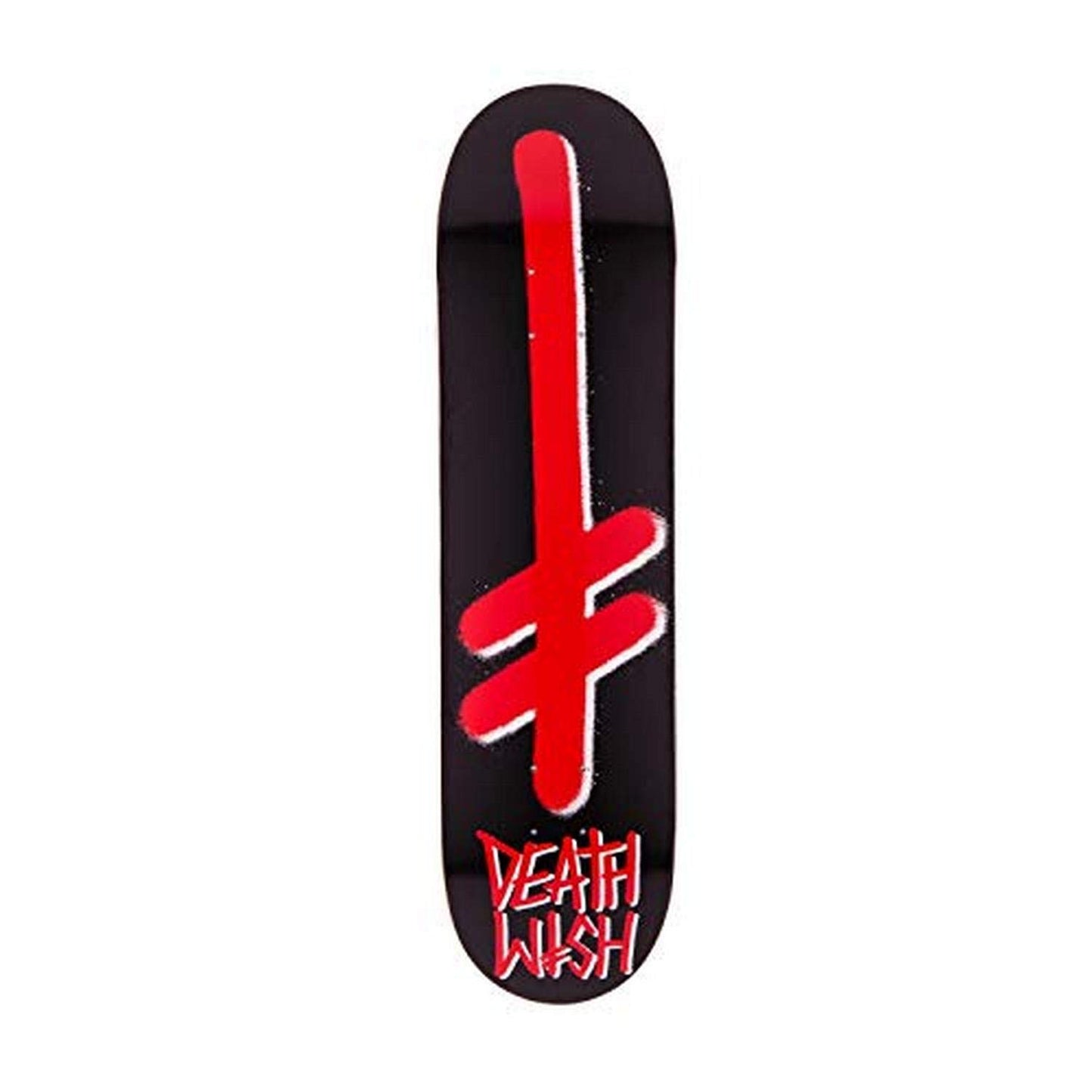 DECK DEATHWISH GANG LOGO 8.25 NOIR/ROUGE