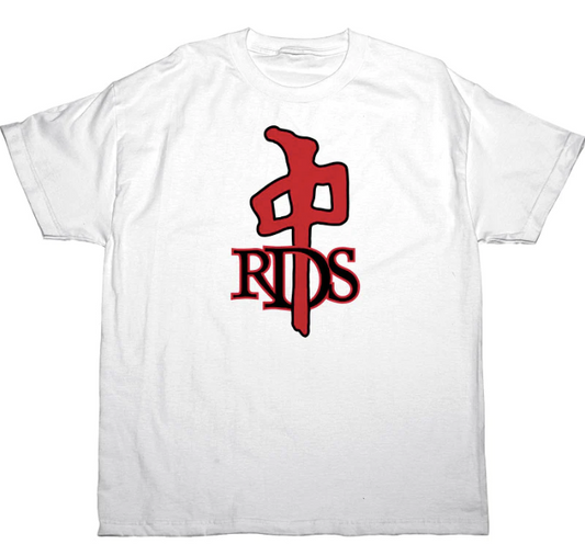 RDS YOUTH TEE OG WHITE/RED