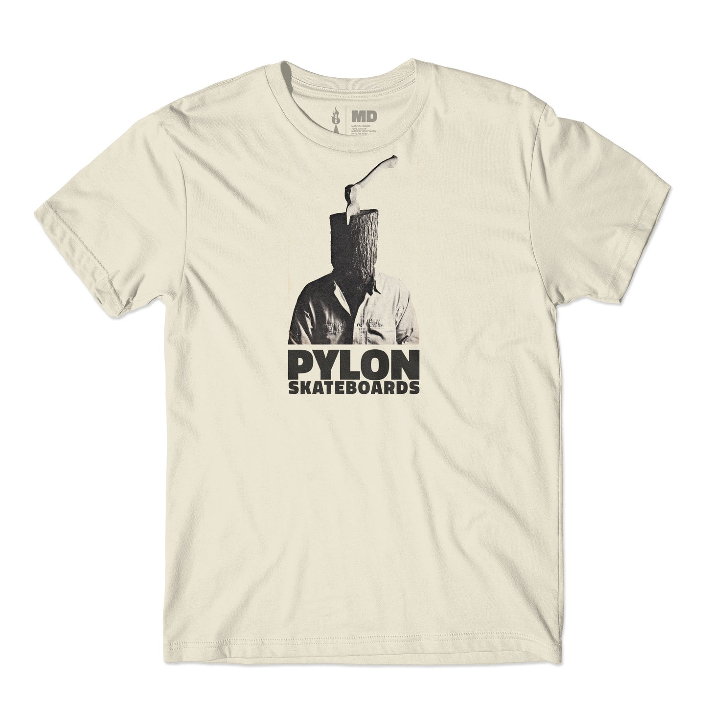 PYLON WOOD TEE NATURAL