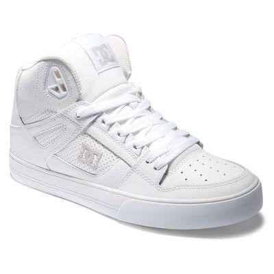 DC PURE HIGH TOP WC WHITE GREY