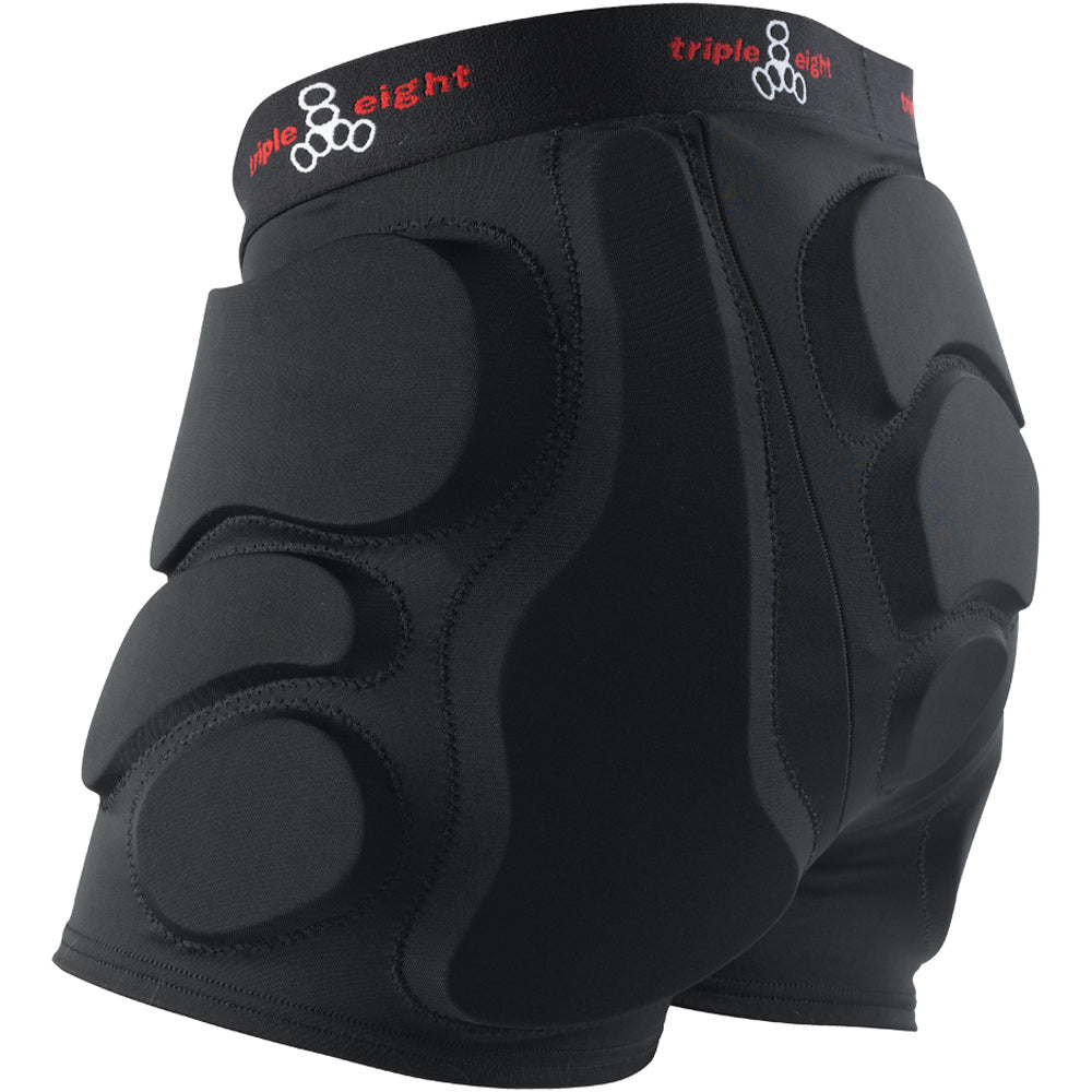 TRIPLE EIGHT BUMSAVERS UNDERCOVER SHORT DE PROTECTION REMBOURRÉ NOIR