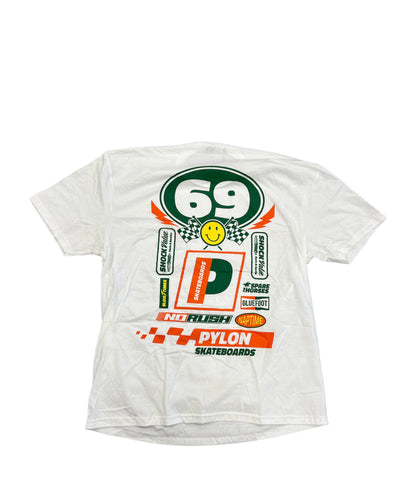 PYLON NO RUSH TEE WHITE