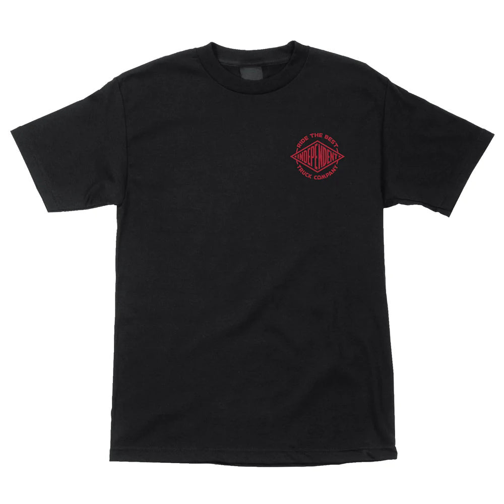 T-SHIRT INDEPENDENT SEAL SUMMIT NOIR