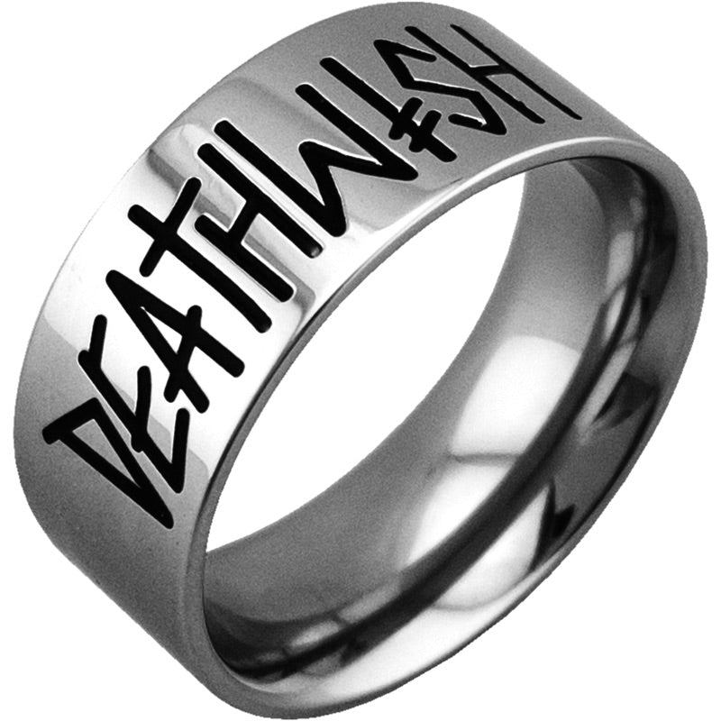 BAGUE EN ARGENT DEATHWISH DEATHSPRAY