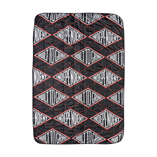 INDEPENDENT BTG PIVOT QUILTED BLANKET BLACK/RED/WHITE