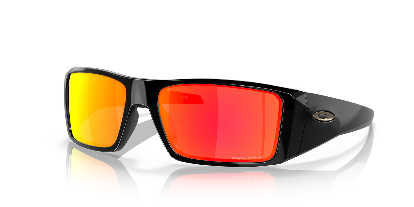 OAKLEY HELIOSTAT POLISHED BLACK PRIZM RUBY