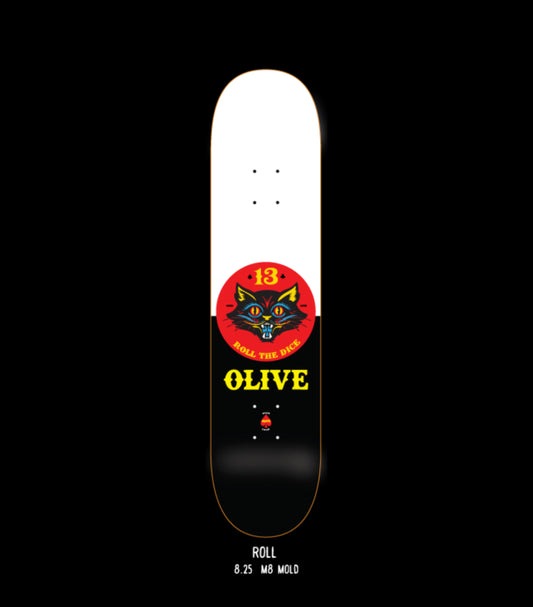 OLIVE ROLL DECK 8.25”