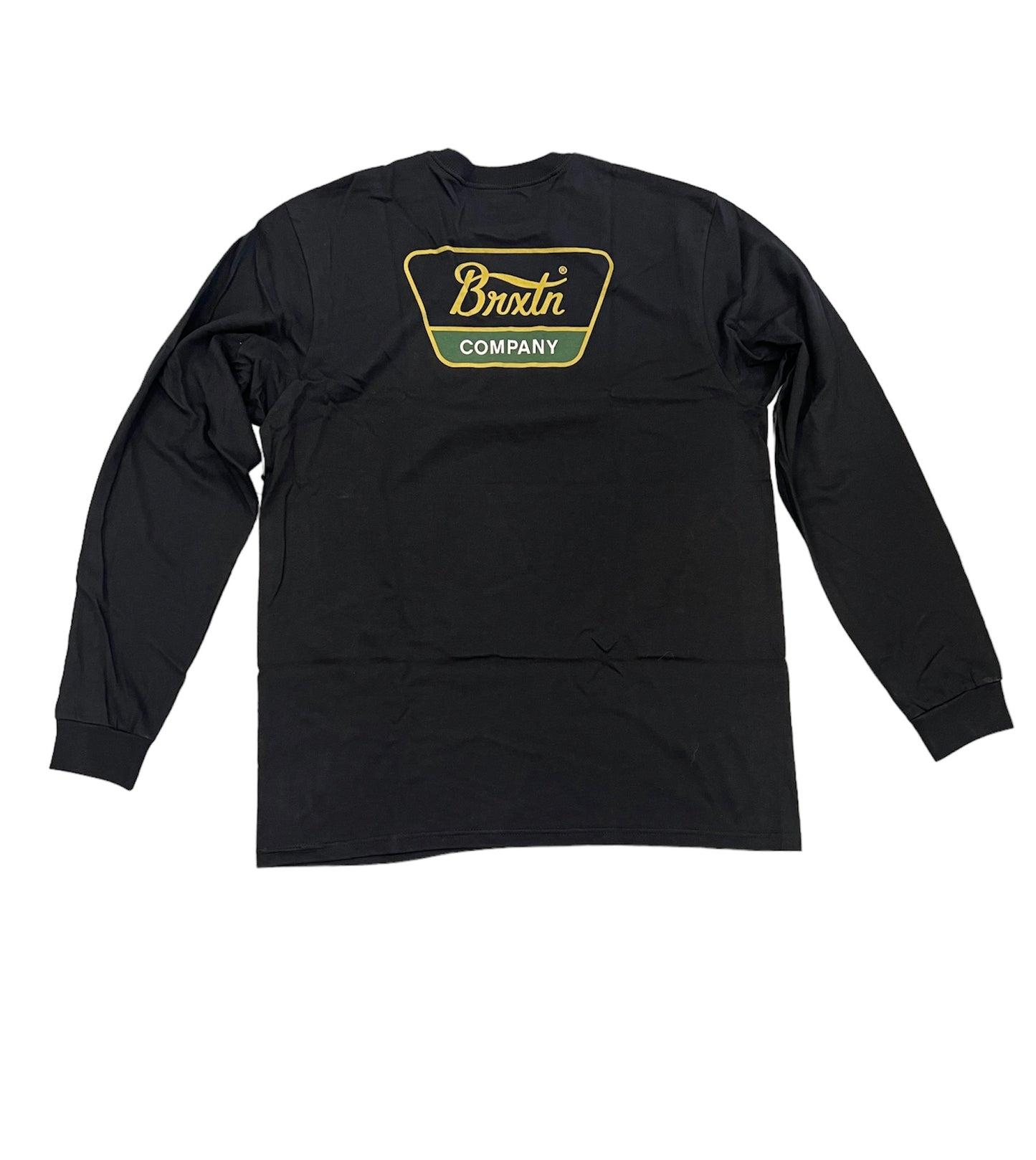 BRIXTON LINWOOD LONGSLEEVE BLACK/ANTELOPE/PINE NEEDLE