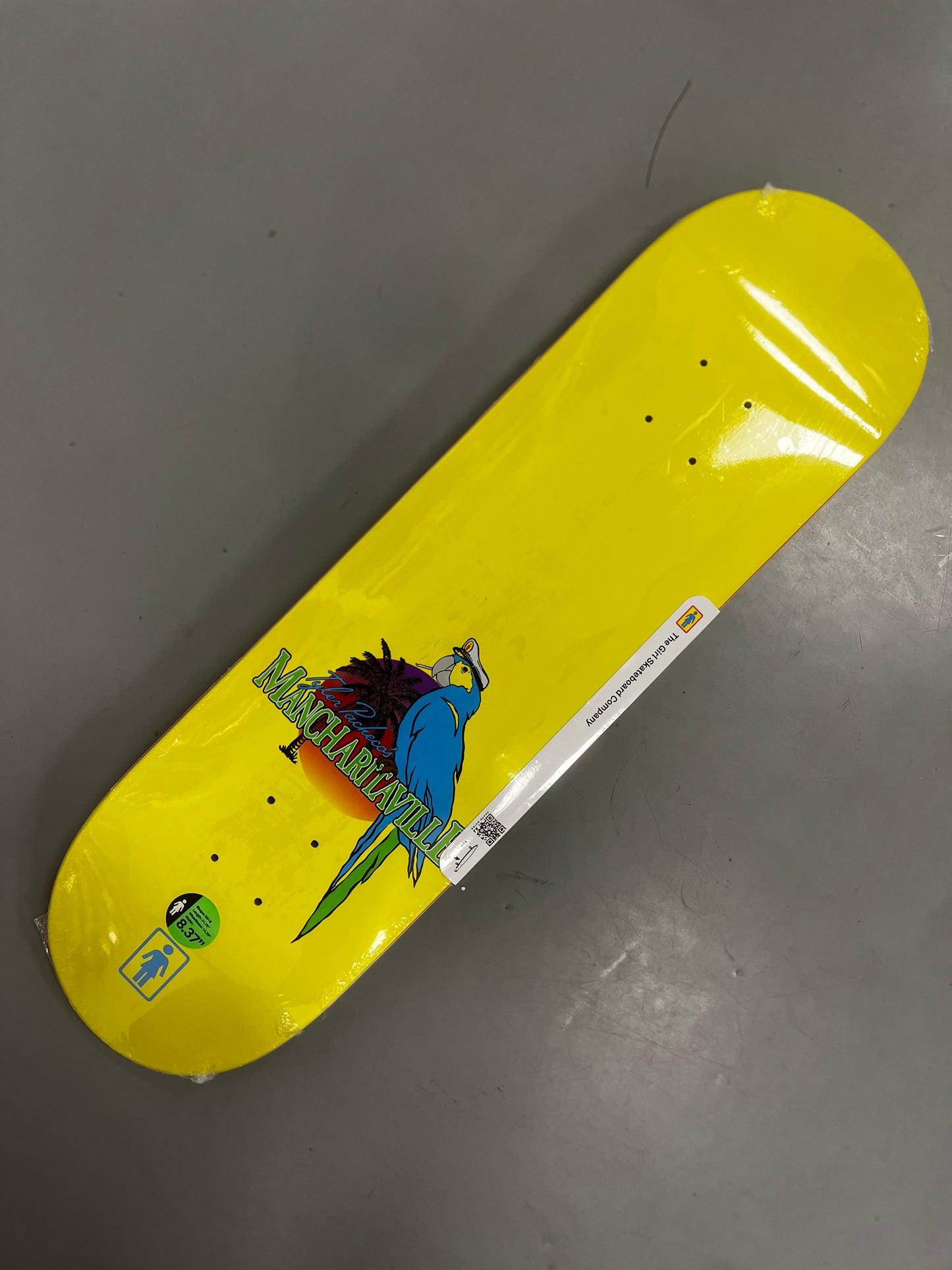 KROOKED PACHECO MANCHARITAVILLE DECK JAUNE 8.375”