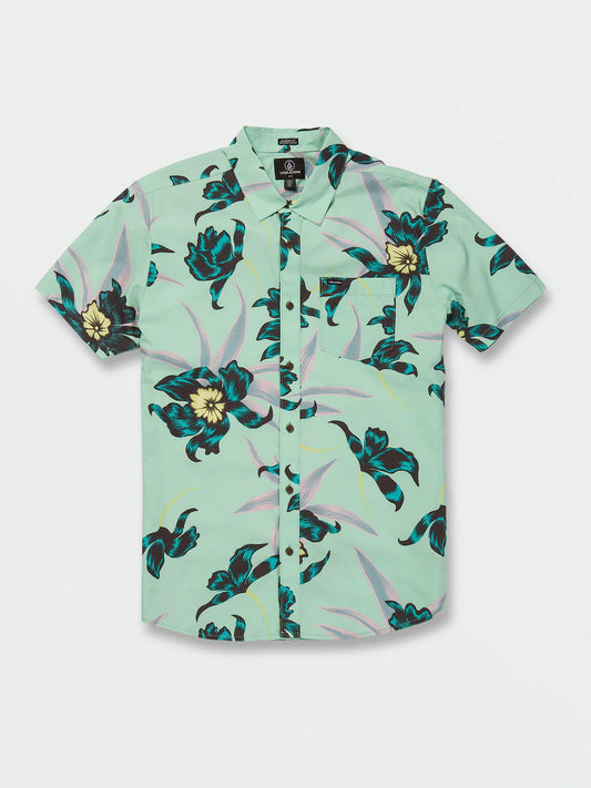 VOLCOM ISLAND TIME SS SHIRT ICE