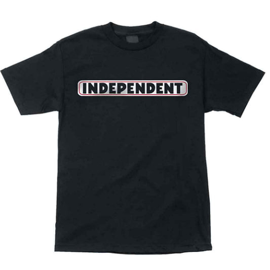 T-SHIRT LOGO BAR INDÉPENDANT NOIR