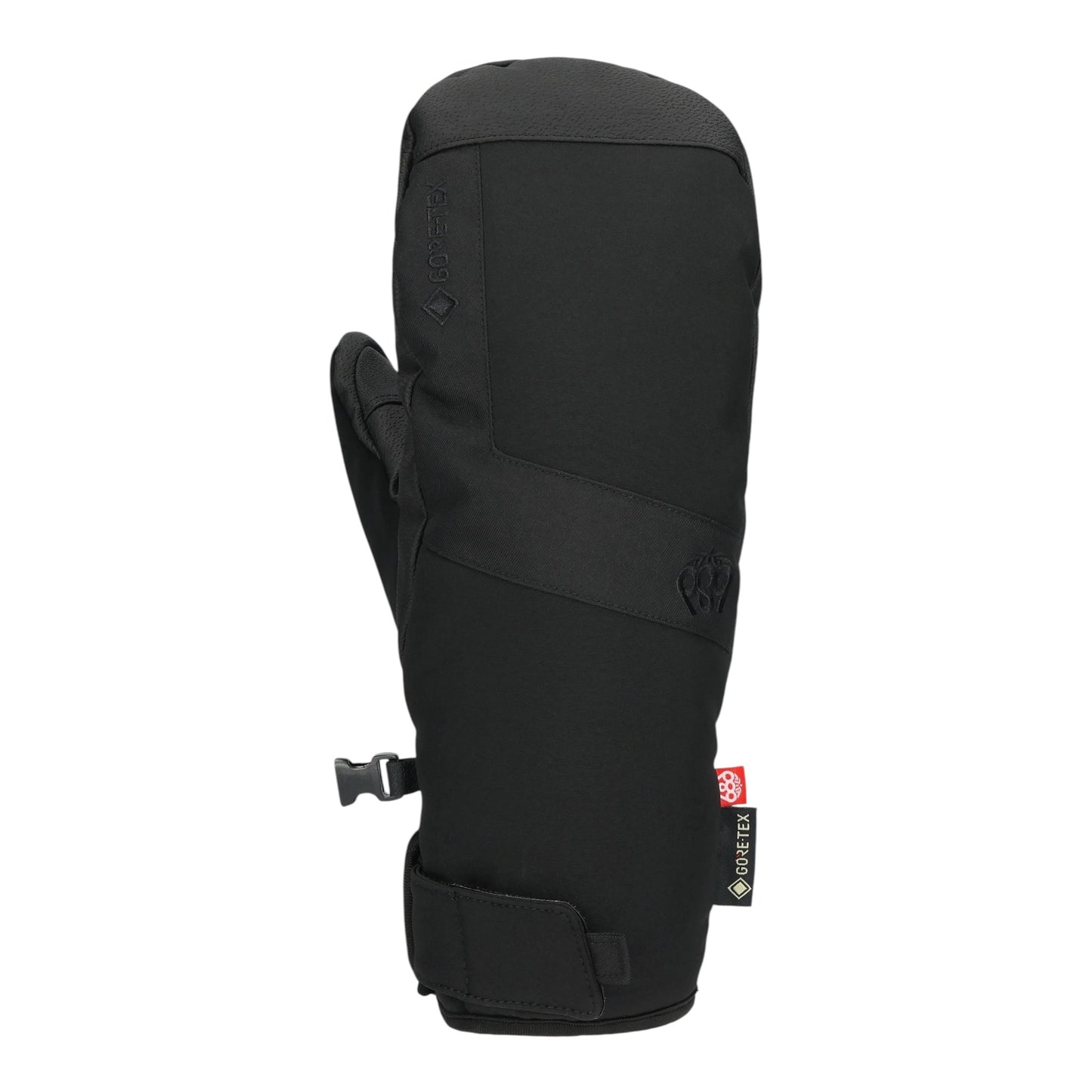 686 MENS GORE-TEX LINEAR UNDER CUFF MITT BLACK 2026