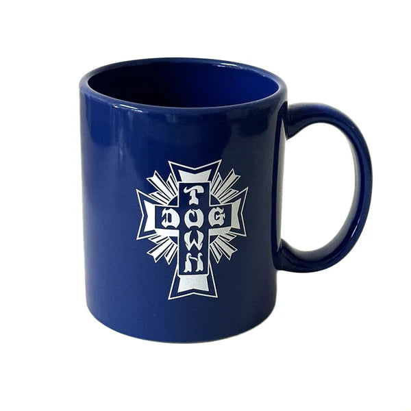 DOGTOWN CROSS LOGO MUG ROYAL BLUE