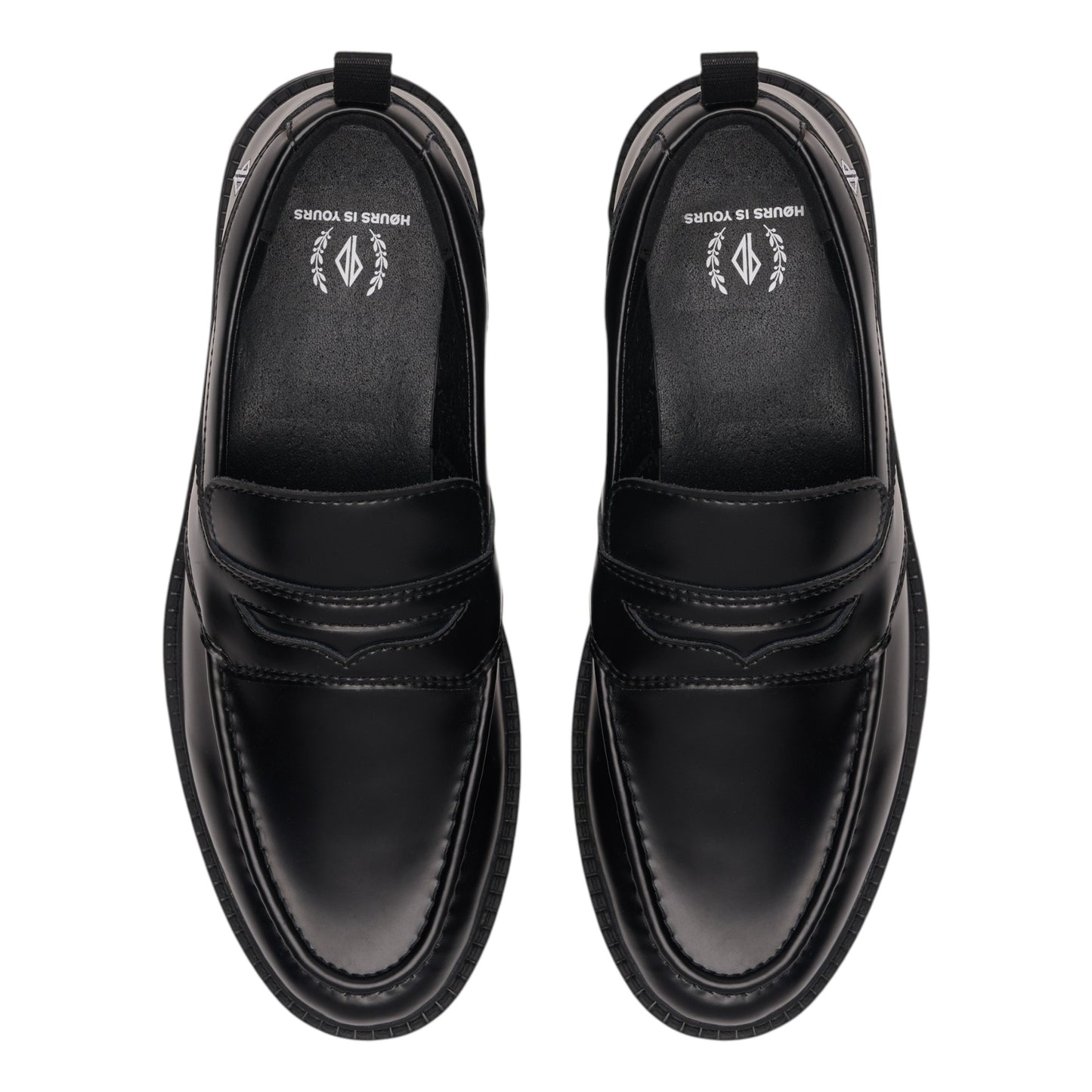 HOURS IS YOURS PISS DRUNX COHIBA PREMIUM LOAFER BLACK