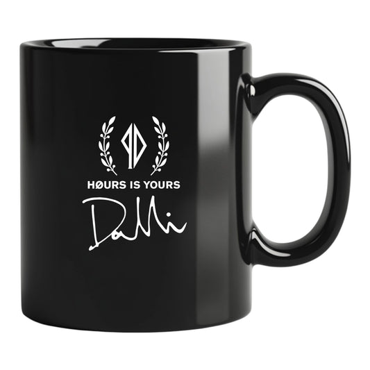 HOURS IS YOURS PISS DRUNX MUG BLACK
