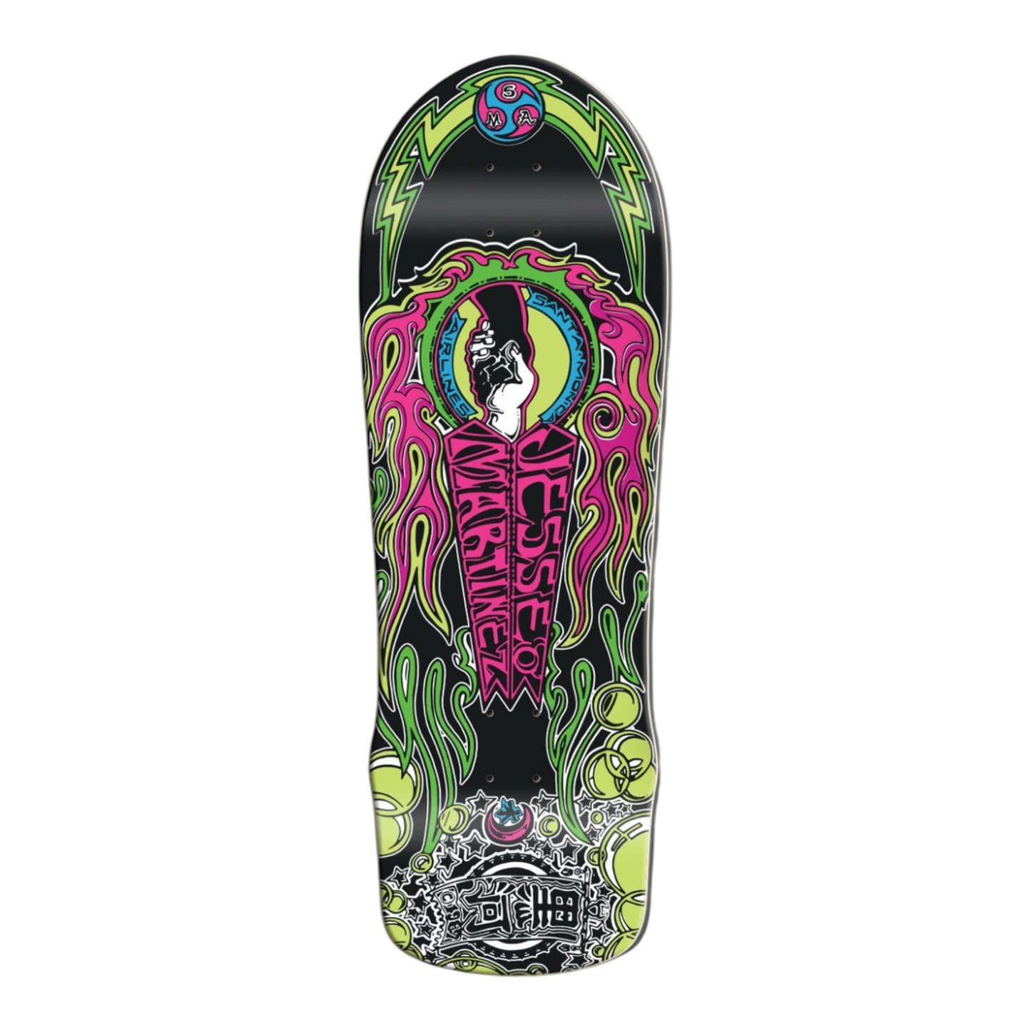 SMA X MADRID LIMITED EDITION JESSE MARTINEZ HAND SHAKE DECK 10.0