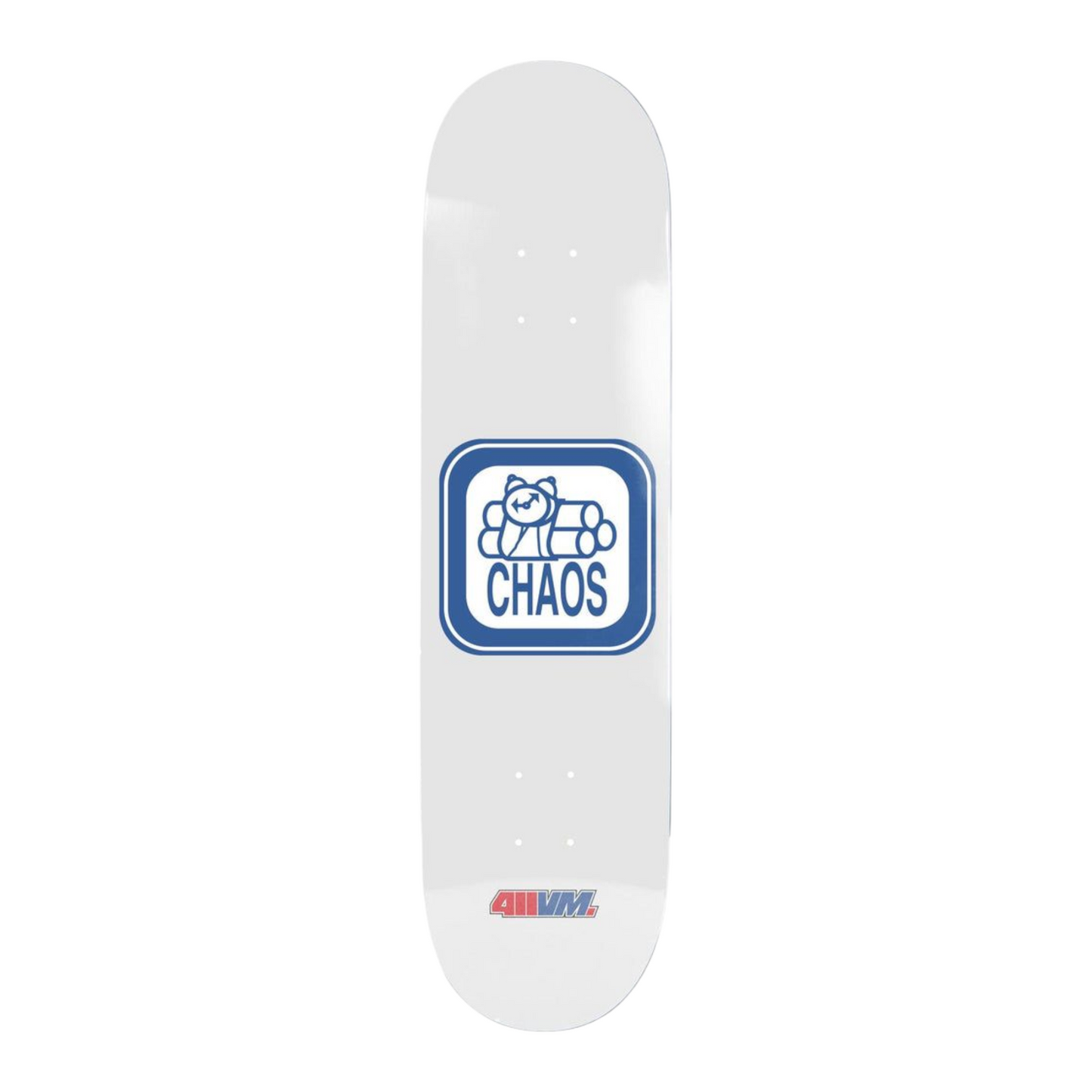 411VM CHAOS EX7 DECK WHITE 8.5