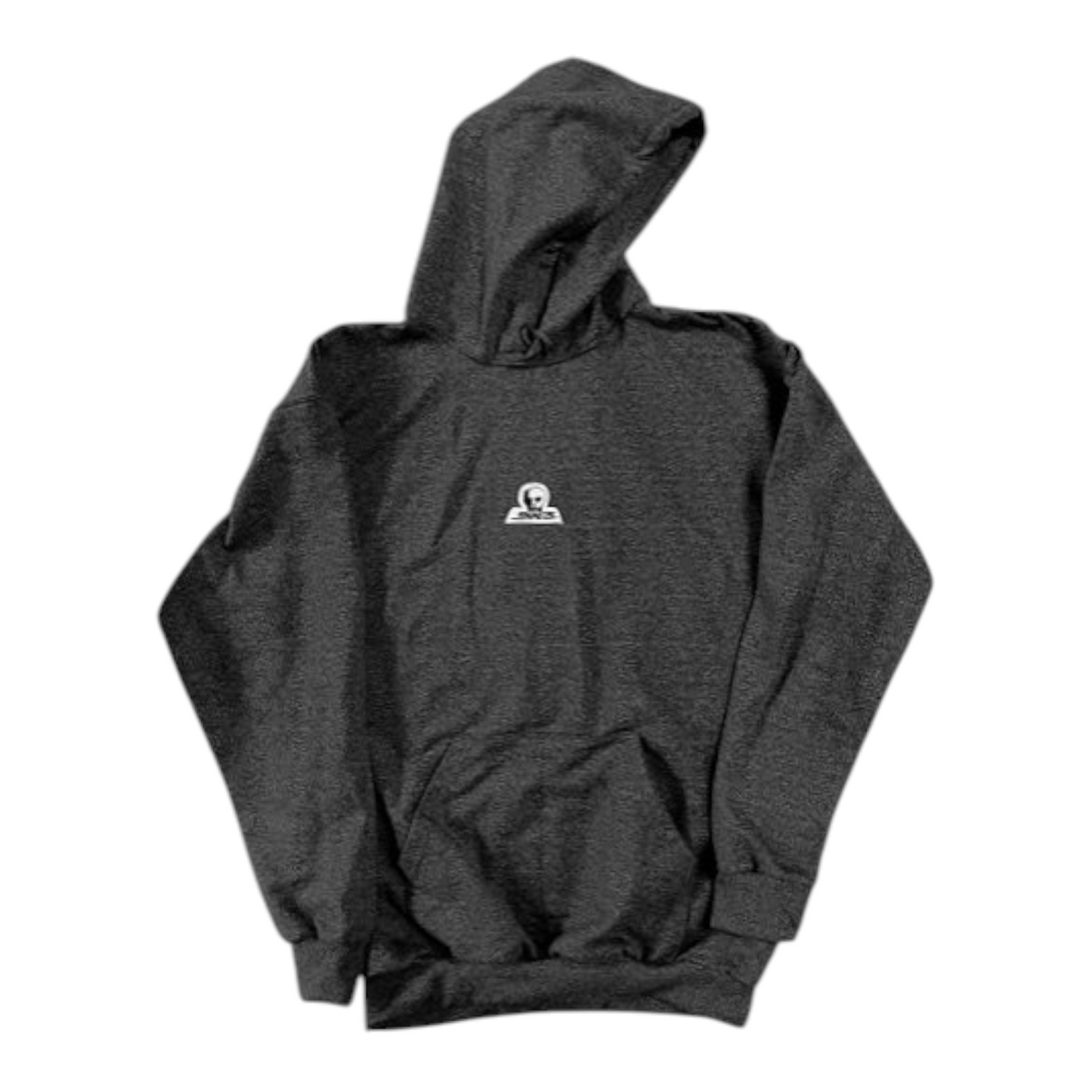 SKULL SKATES SKULL LOGO PATCH HOODIE CHARCOAL