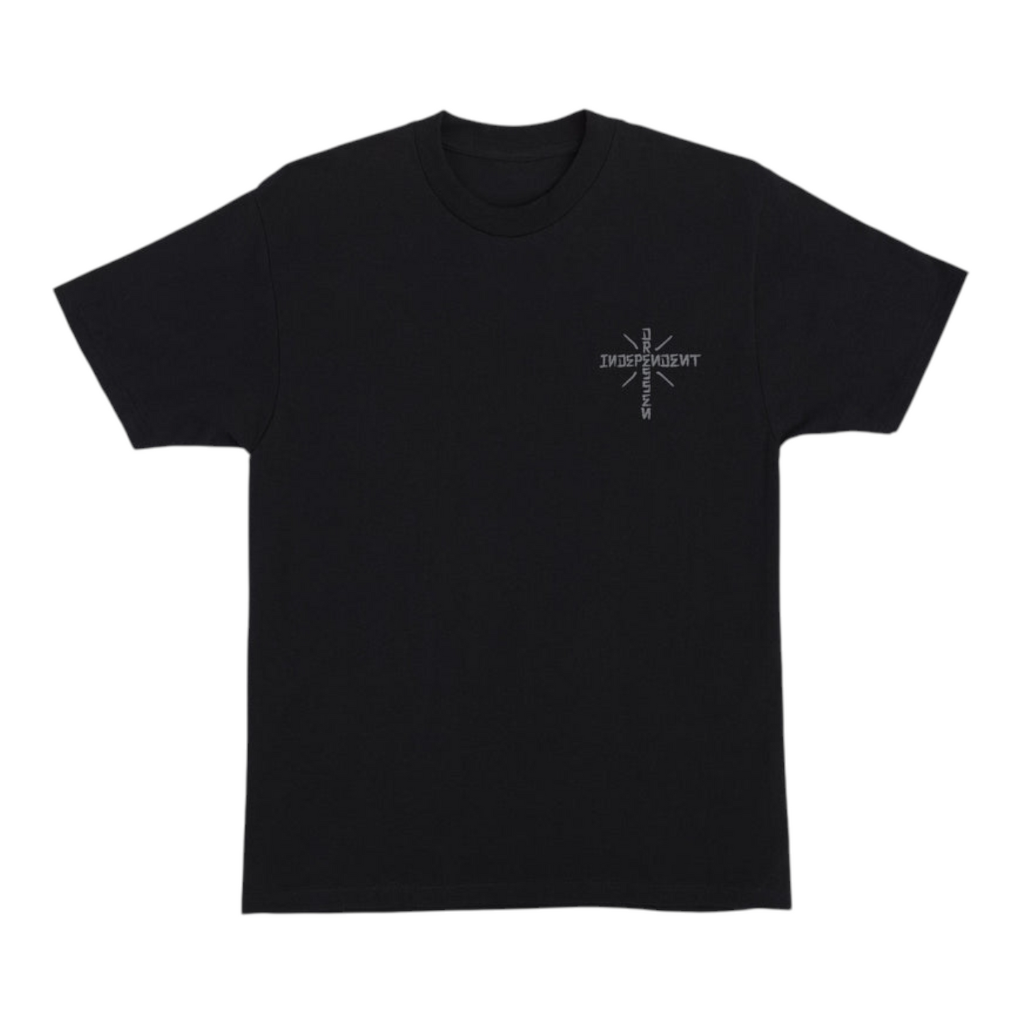 INDEPENDENT DRESSEN SKULL ROSE T-SHIRT BLACK