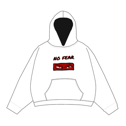 D.O.P.E. BRIN HOODIE WHITE