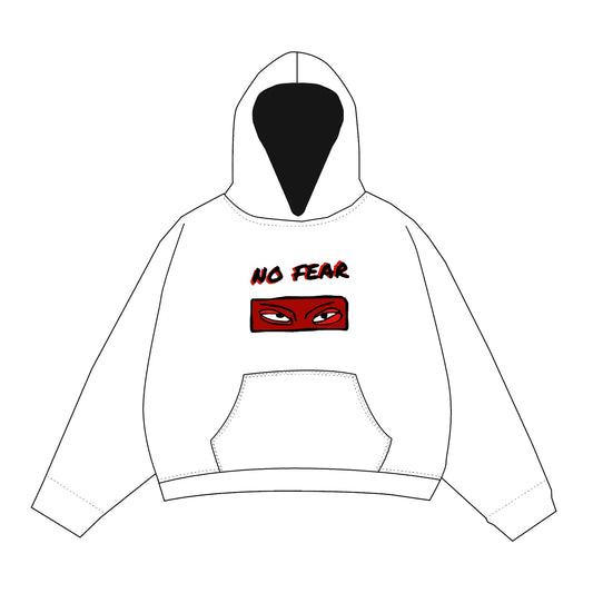 D.O.P.E. BRIN HOODIE WHITE