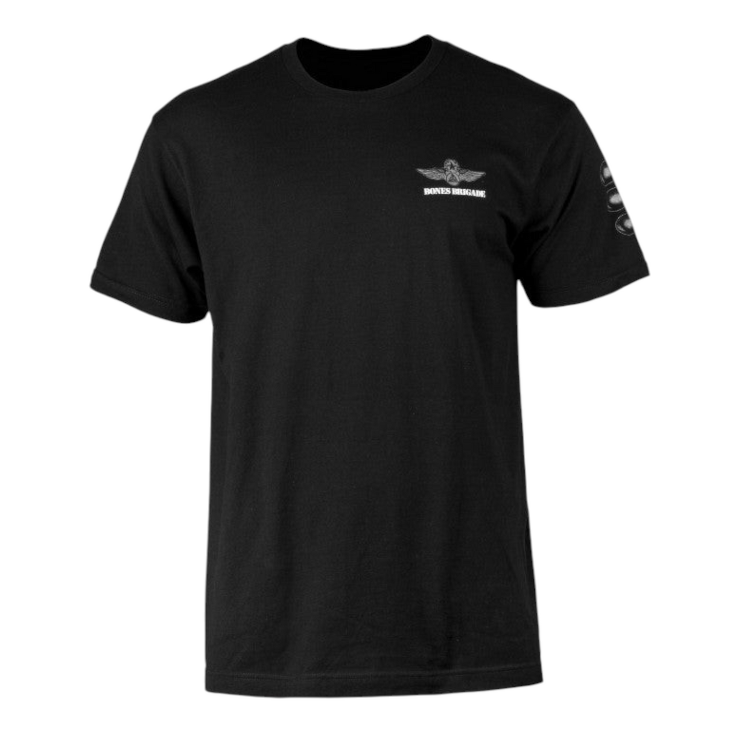 POWELL PERALTA BONES BRIGADE OG BOMBER TEE BLACK