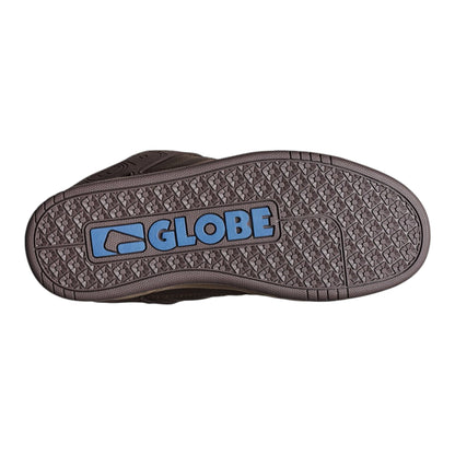 GLOBE TILT BROWN BLUE TARTAN