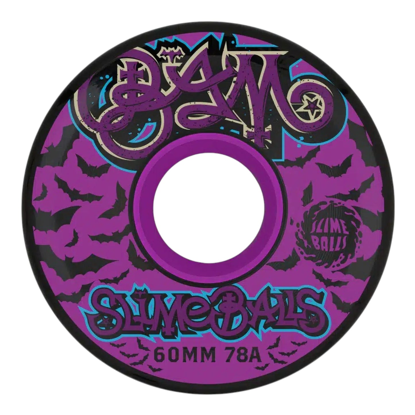 SLIME BALLS BAM MARGERA GUEST OG WHEELS BLACK 78A