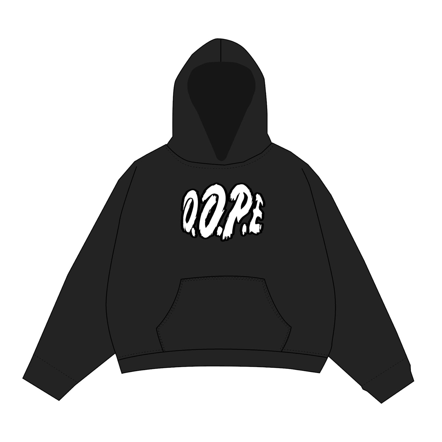 D.O.P.E. STATHIS HOODIE BLACK