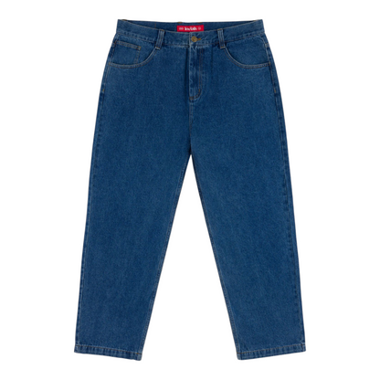 LOVIAH OG BAGGY 5 POCKET DENIM PANTS INDIGO MEDIUM WASH