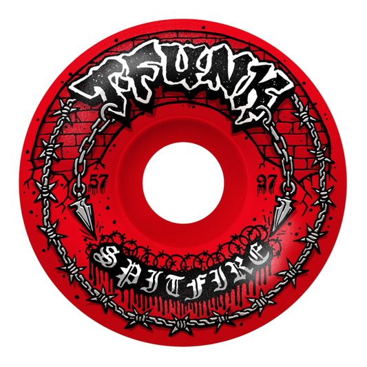 SPITFIRE TFUNK RAW F4 RADIAL FULL RED 97