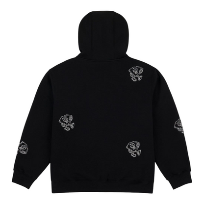 LOVIAH LITTLE MAN ZIP UP HOODIE BLACK