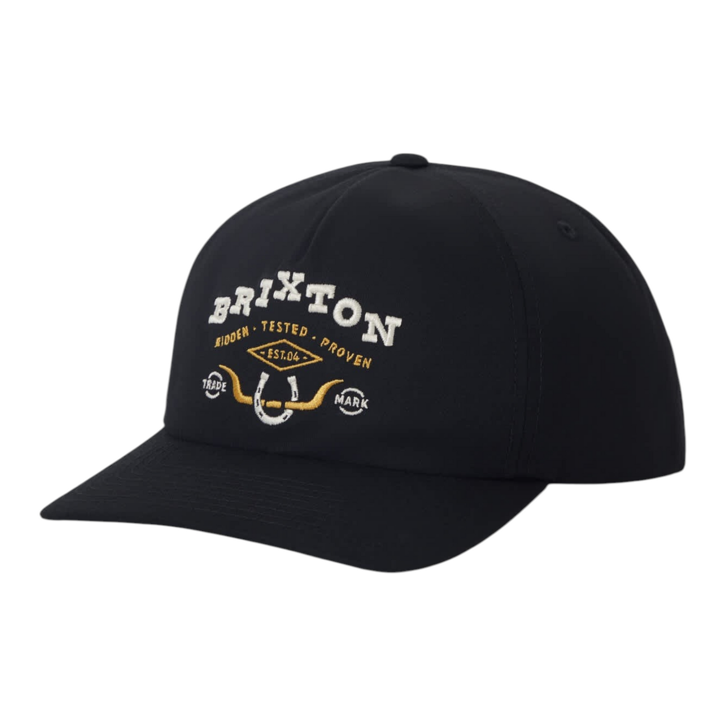 BRIXTON BEEKMAN SNAPBACK BLACK