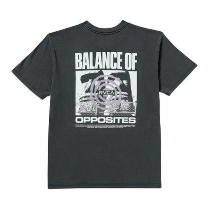 RVCA EASTER BASKET SHORT SLEEVE BLACK