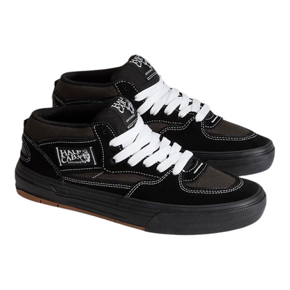 VANS SKATE HALF CAB WAFFLECUP BLACK/ ASPHALT