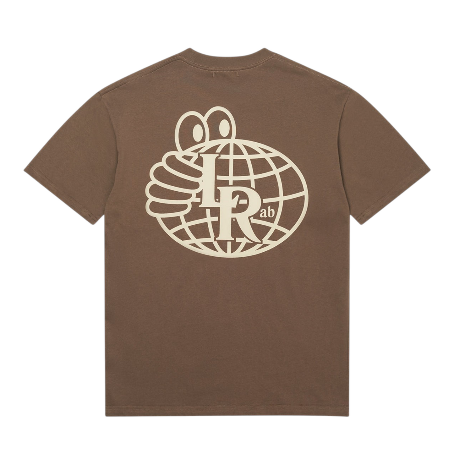 LAST RESORT ATLAS MONO TEE WASHED BROWN BEIGE