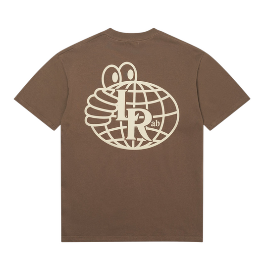 LAST RESORT ATLAS MONO TEE WASHED BROWN BEIGE