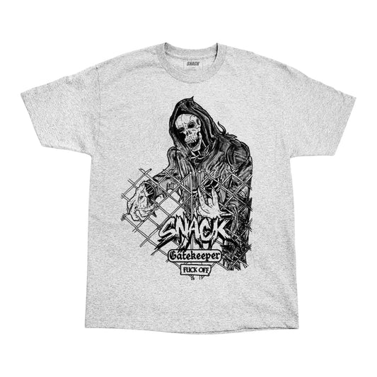 SNACK GATEKEEPER TEE ASH