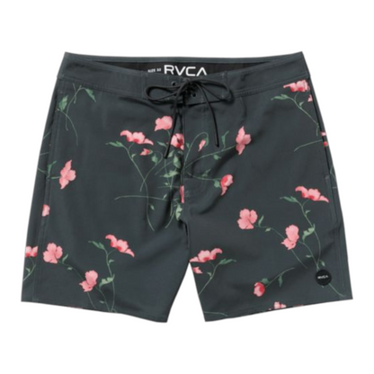 RVCA DOWN RIGHT TRUNK 17 PIRATE BLACK
