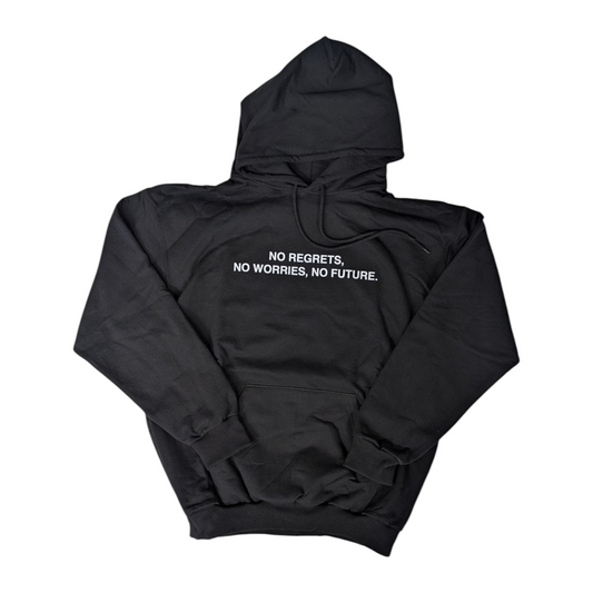 D.O.P.E. NO REGRETS HOODIE BLACK