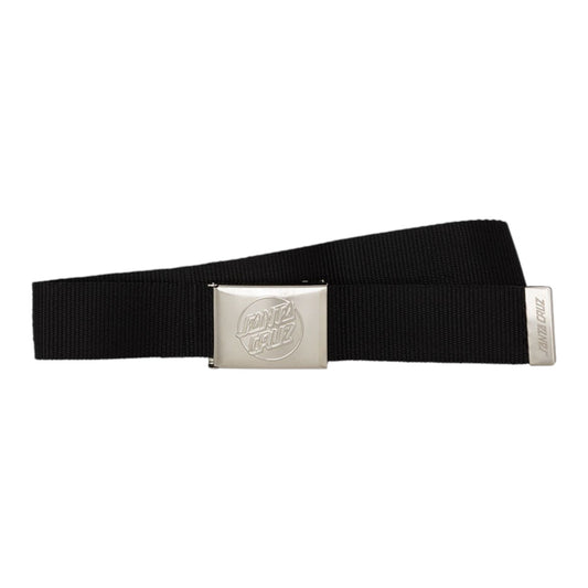 SANTA CRUZ OPUS DOT WEB BELT BLACK