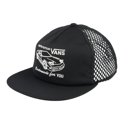 VANS RETRO UNSTRUCTURED TRUCKER HAT BLACK