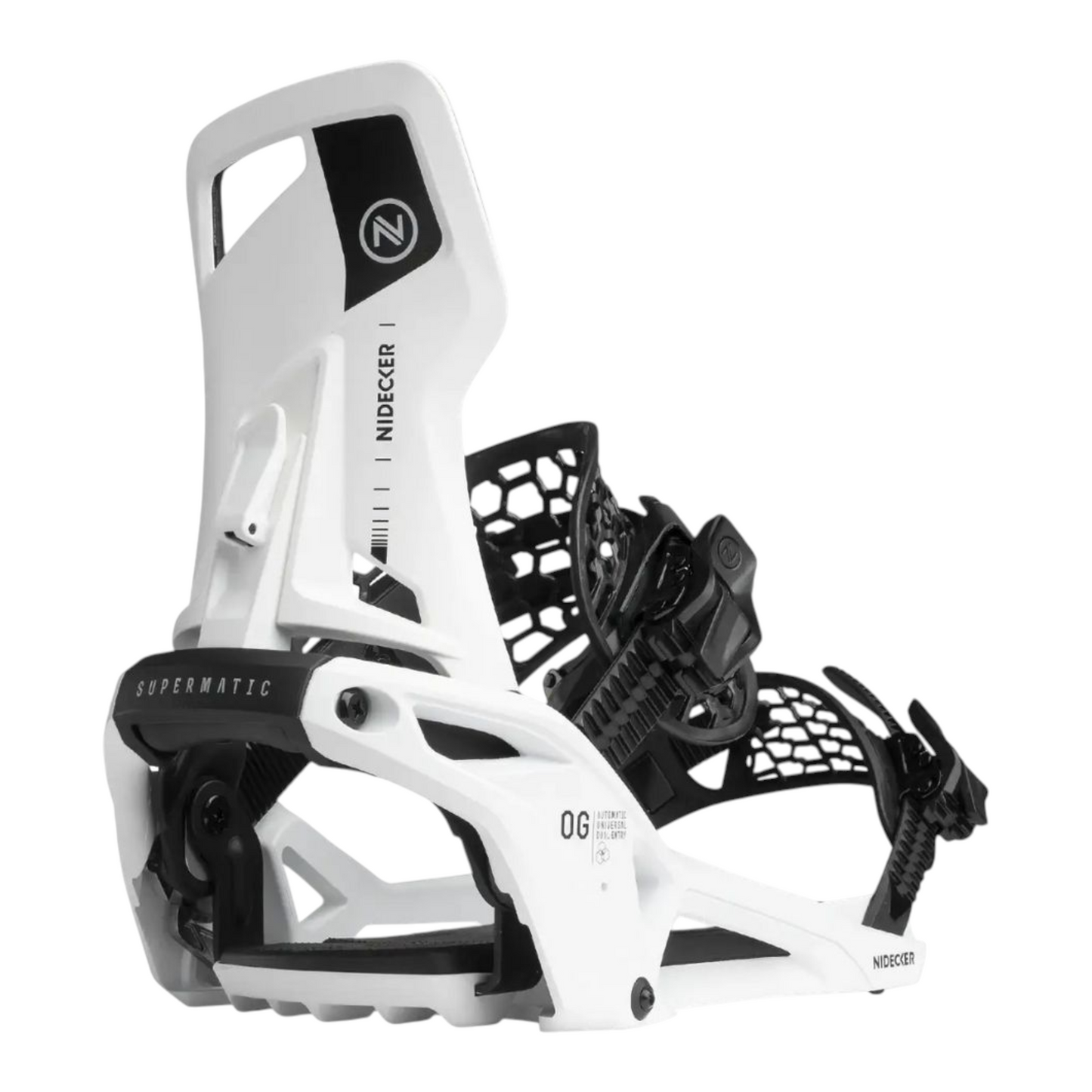 NIDECKER OG SUPERMATIC BINDING WHITE 2026