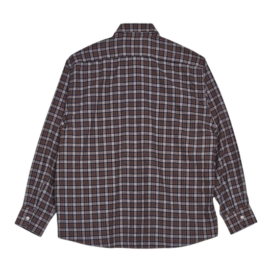 LAST RESORT SM001 DANE FLANNEL GREY BROWN