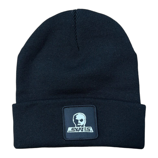 SKULL SKATES SMALL LOGO WITH CUFF BEANIE BLACK