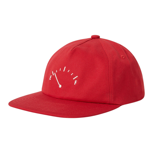 BRIXTON RUNNING ON EMPTY ADJUSTABLE HAT CRIMSON WHITE